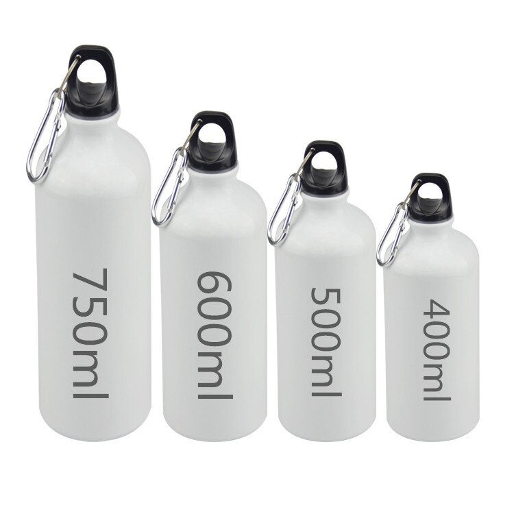 Aluminium Bottle White/Sliver-750ml